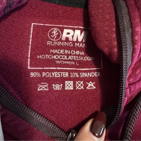 Bundle Allstate Hot Chocolate Hoodies - Gray, Burgundy, and Blue.Size XL(2) L(1) - Picture 6 of 10